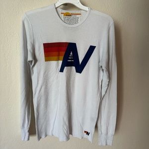 Aviator Nation - LOGO THERMAL - WHITE